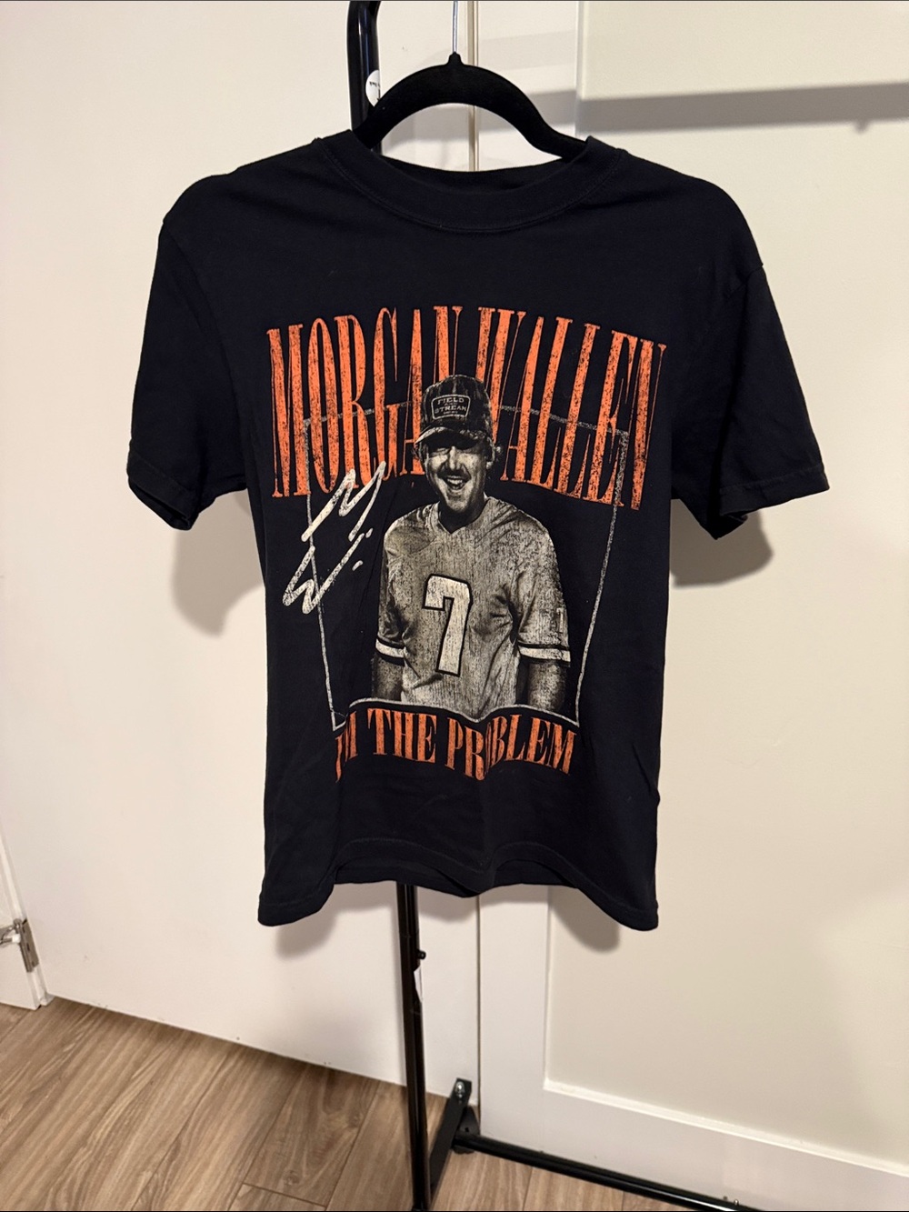 Black Graphic Morgan Wallen Tee - Short Sleeve Tee - I’m the Problem Tour 2025